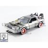 Voiture miniature - jada toys - de lorean back to the future iii - 1/24 - argent - collection