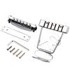 Short Guitar Tailpiece with Bridge Cover And Base Plate 6 String Electric Guitar Trapeze Tailpiece Bridge Easy Install