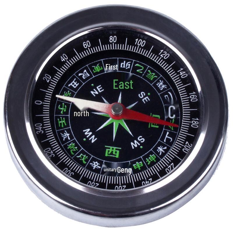 Paulone 77mm Outdoor Stainless Steel Compass