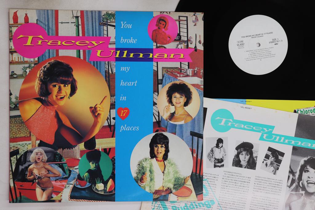 LP Record TRACEY ULLMAN - You Broke My Heart In 17 Places VIL6097PROMO STIFF 1984 Japan Pop Used