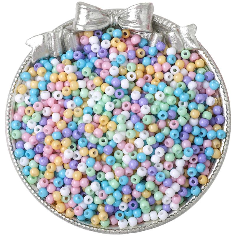 155-660Pcs High Quality Seed Beads Paint Solid Color Glass Beads for Bracelet Necklace DIY Jewelry Accessories Making