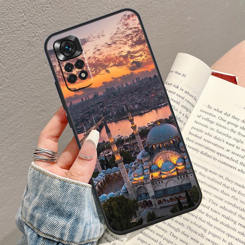 

Turkey Istanbul Sceneary Building Phone Case For Xiaomi Redmi Note 14 13 12 11 9 10 15 Pro Plus 10C 12C 13C 14C 15C Cover Redmi Note 14 Pro 5G