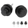 2Pcs Guitar Strap Locks Security Buttons Heavy Duty Metal Flat Round Head Non Slip Fall Resistant To