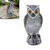Bird Owl Decoy Sunscreen Waterproof Plastic Material Owls To Keep Birds Away Wear Resistant for Small Animal for Birds