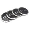 Silvery 133mm Hubcap for Fiat 500 Wheels Centre Hub Caps Set 68078419AC 68078421AC Dust Cover Wheel Hub Cap Replacement 51884863 pfgn3