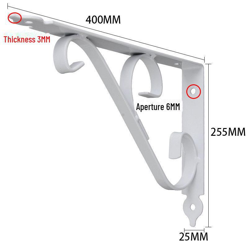 Thickened Iron Triangular Marble Countertop Support Bracket