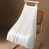 Midi Skirt for Women Elegant Vintage Pleated A-line Midi Skirt with Wide Elastic Waistband Smooth Satin Finish for Women High Plus Size