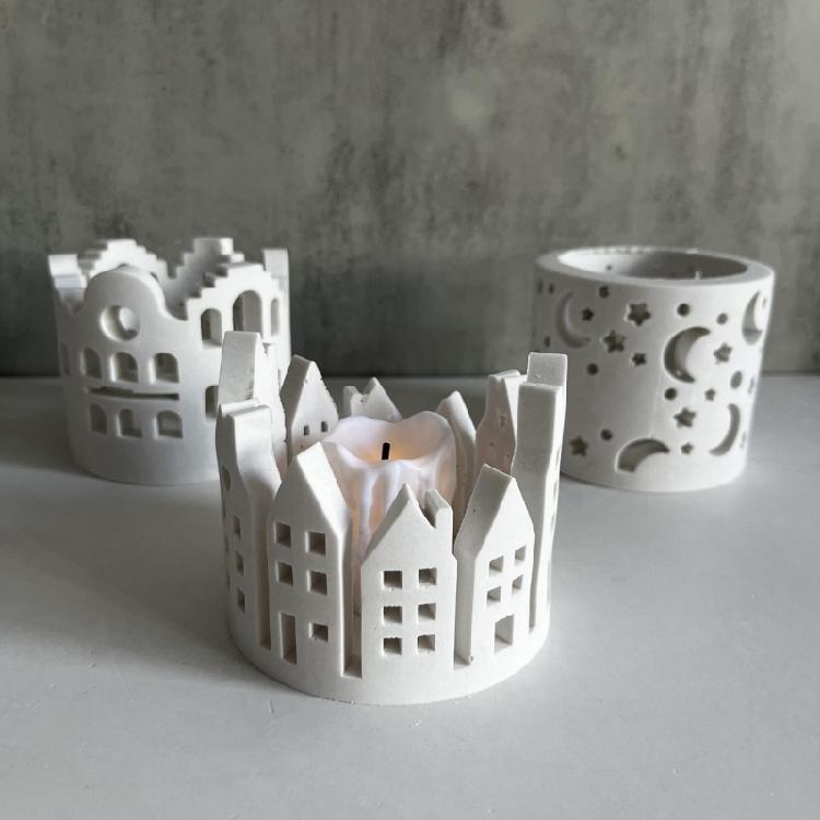 Versatile Sturdy Silicone Model for Moon Star Candle Accessory Portable for Artistics and Craft Supplies Lovers