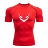 Men's Compression Fitness Sports T-Shirt, Carnage Grin Sharp
