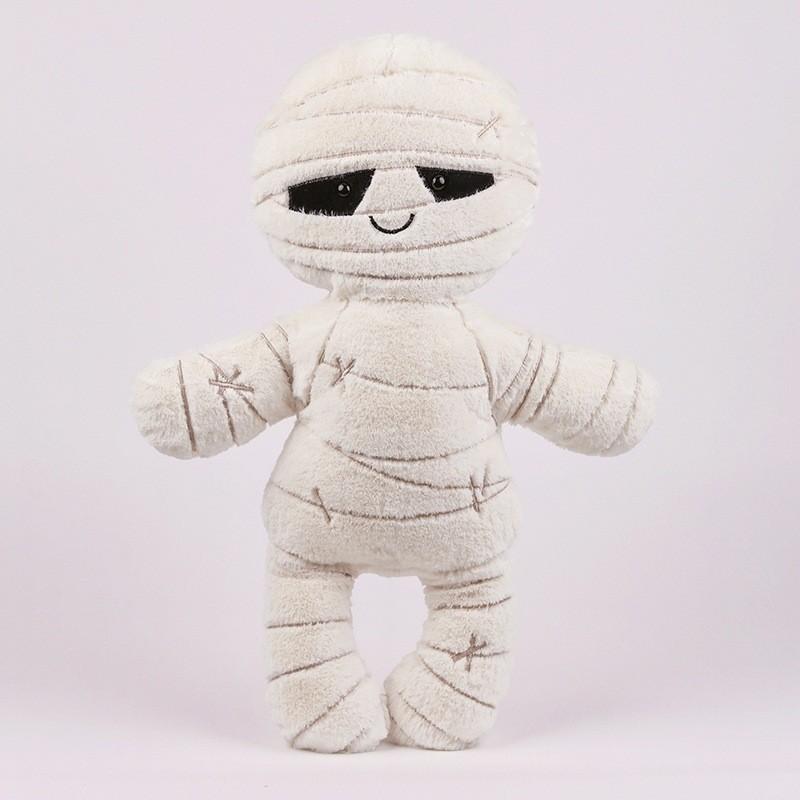 Cute Cartoon Skeleton And Mummy Plush Doll Children Toy For Kids And Teens