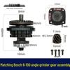 Stirnrad-Baugruppe für Bosch Winkelschleifer 6-100 6600, Schnelle Reparatur.