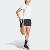 Adidas Adizero Essentials Running T-Shirt Slim Fit Short Sleeve Women Tops White IN1173