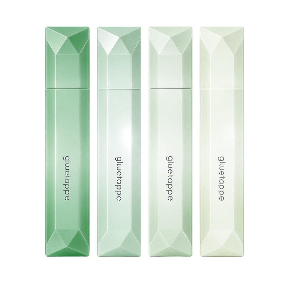 4pcs Odorless Adhesive Dot Dispenser 6mm Width Glue Tape Roller Double Sided Glue Pen Home Office