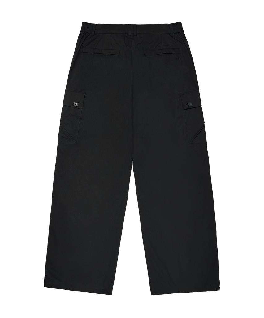 Loghideumatin Regular Fit Cargo Pants (Black)