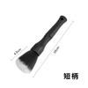 Car Interior Cleaning Brush - Soft Brush for Vents, Dashboard, Crevices, Removal - Black Short Handle