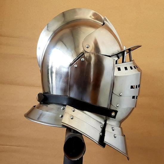 Medieval Close Armet Knight Helmet Warrior Gear Ancient Close Knight Helmet Decorative Gift for Him