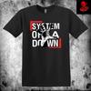 Men's and Women's T-shirts System of a Down Metal Rock Band Unisex Cotton Premium
