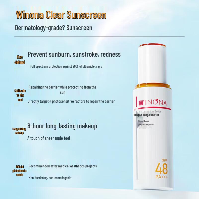 WINONA Clear Sunscreen Lotion Set