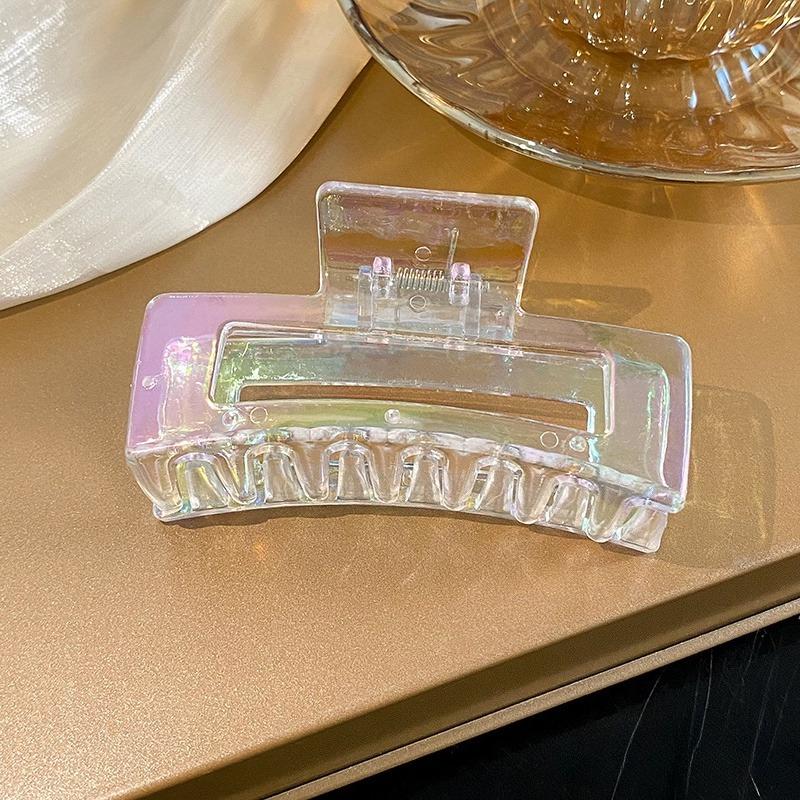 Mermaid Princess Hairpin Fashion Girl's Transparent Advanced Sense Dazzling Pearly Grab Clip Hair Clip Hair Accessories