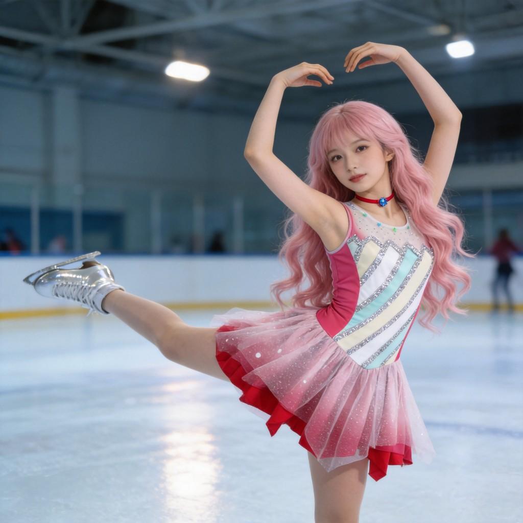 Medalist Yuitsuka Inori Cosplay Costume With Satin Fabric For Anime Role Play