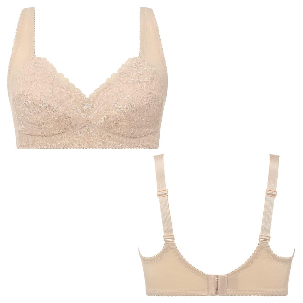 Triumph Raku Soft 6010 Wireless 005F Size C90 Bra, (Lavender),