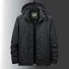2025 Down Jacket Men's White Duck Down Hooded Outdoor Leisure Couple Workwear Thickened Warm Loose Versatile Jacket