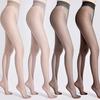 1/5Pcs Gray Ultra-thin Stockings Women Transparent Black Pantyhose Tights Super Elastic Anti Snag Stocking Temptation Long Sock