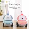 Creative Adjustable Thickness Cartoon Hand-Crank Lead Pencil Sharpener, Bite-Proof for Children.