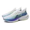 Li Ning Feidian Discovery Running Shoes Men's Low top White/Neon Blue Purple/Green ARMR005-3