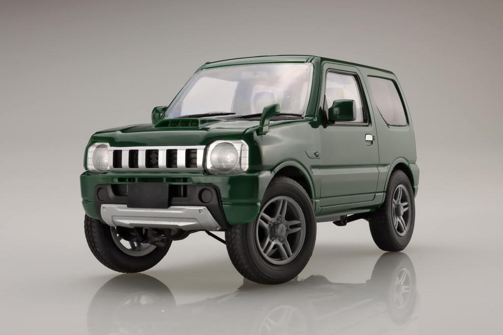 Fujimi Modell Maßstab NEXT Serie 13 Suzuki Jimny JB23 Khaki Perlmutt 1/24 Nein. (Land Venture/Cool Metallic) NX-13