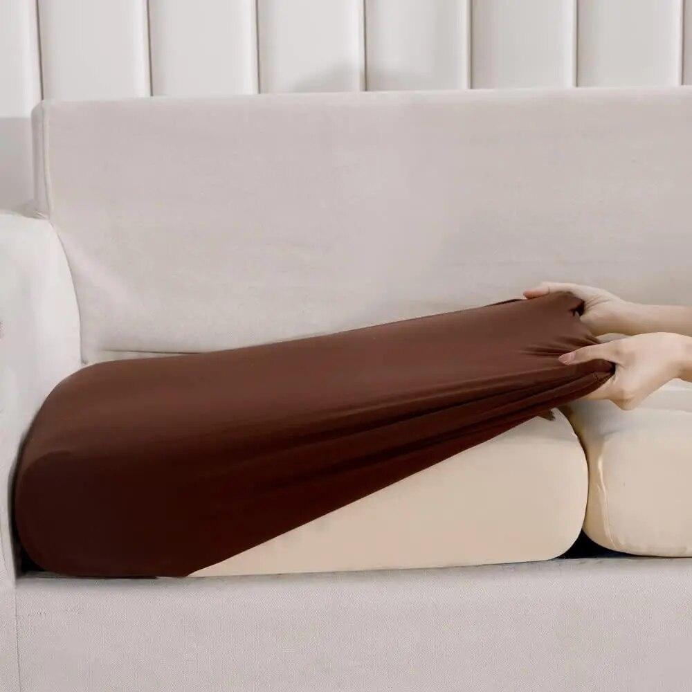 1/3/6 pezzi Impermeabile Cuscino Seduta Sedia Divano Fodere Copricuscino Elasticizzato Protezione Mobili per Bambini, Animali Domestici