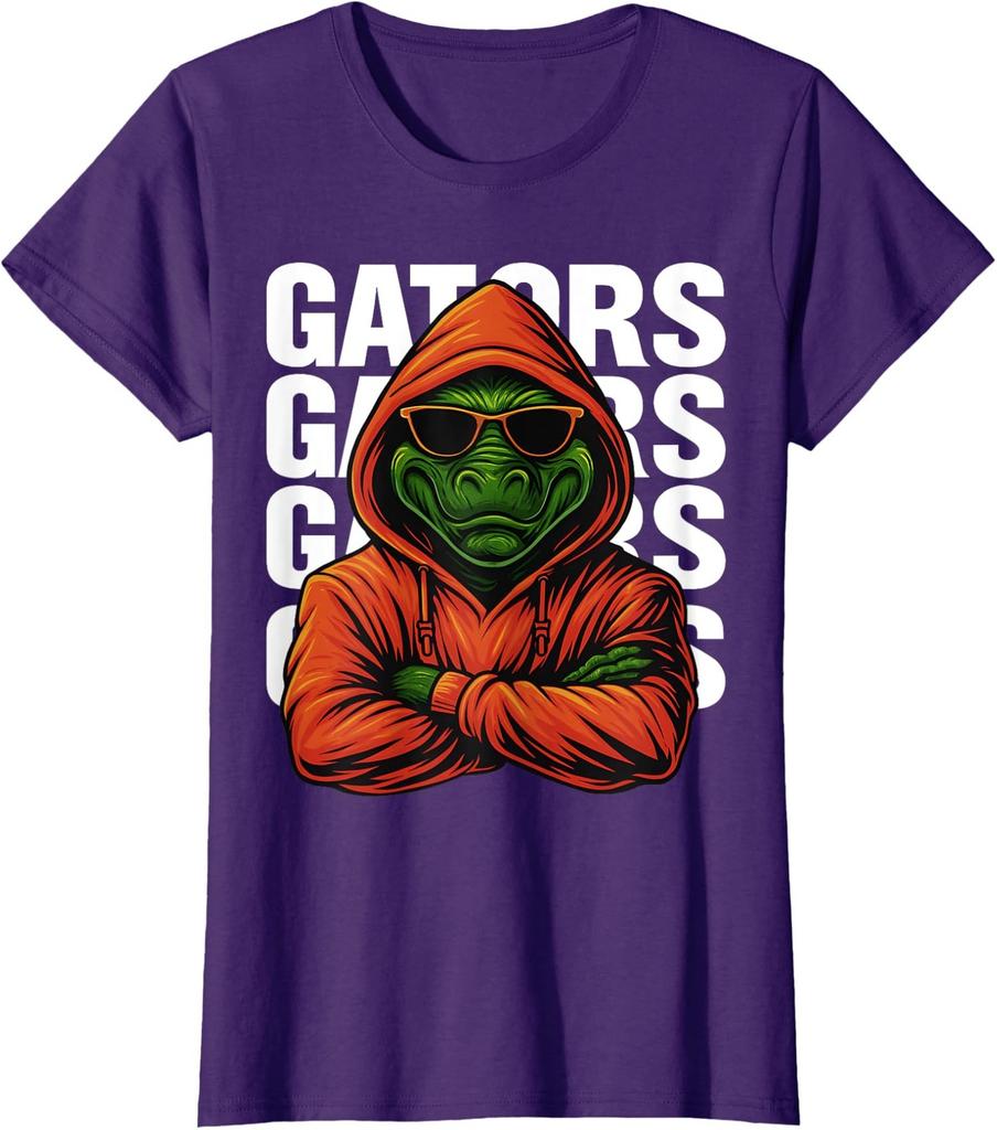 Retro Vintage Funny Gators Name Classic Gift Ladies' Crewneck T-Shirt