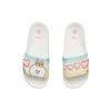 Li Ning Line Friends Trendy Slippers EVA Slide Sandals Unisex Footwear White Blue AGAR011-4