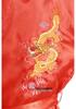 Men's Retro Long Dragon Embroidered Silk Tang Suit Pajama Robe