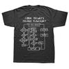 Funny Cybersecurity Solving Flowchart T Shirts Summer Graphic Cotton Streetwear Short Sleeve Birthday Gifts T-shirt Men Clothing
