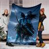 Avatar Theme Printed Blanket Perfect For Couch Bed Travel Outdoor Use Machine Washable Cozy Durable