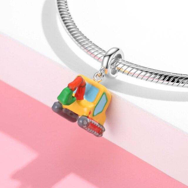 Animal City Wizarding World Life Tools Pendants Genuine 925 Sterling Silver Funny Charms Diy Accessories Fit Bracelet