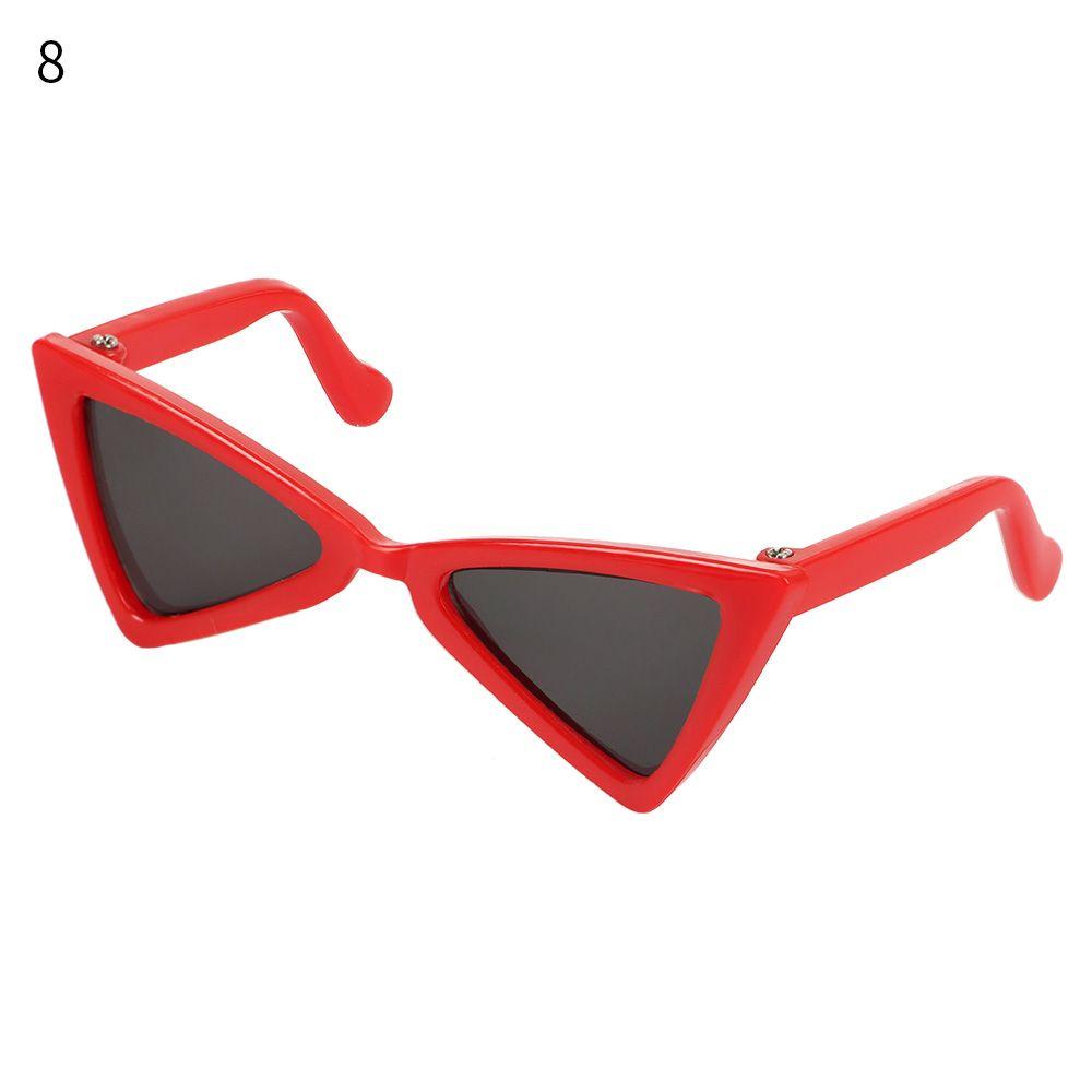 Doll Accessories Optionally Cools Triangle Frames Mirror Photograph Props Cat Glasses Pet Eyeglasses Dog Sunglasses