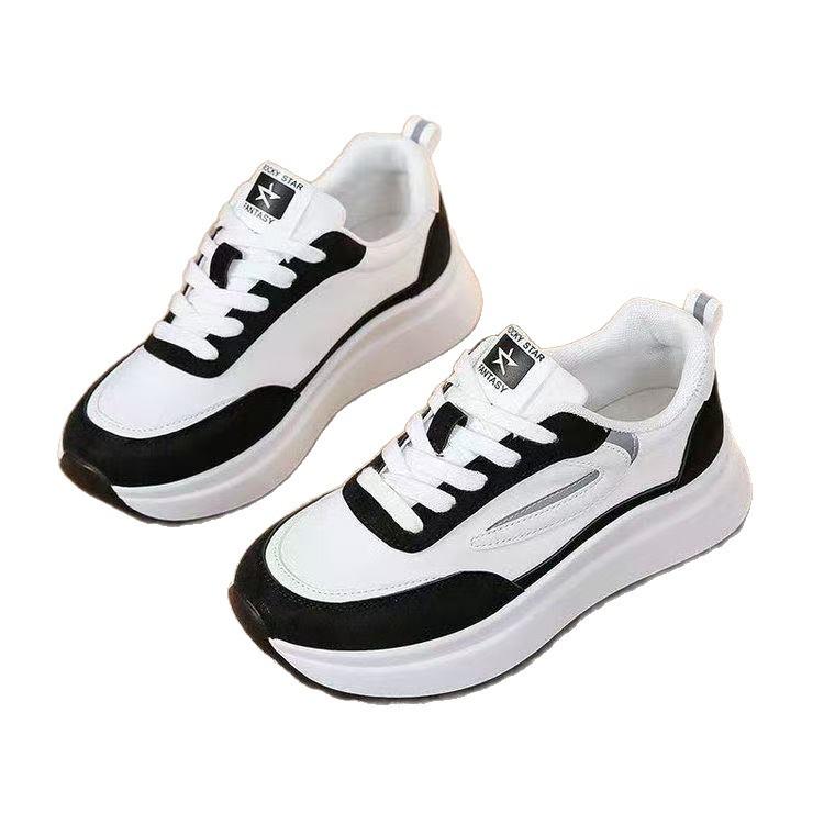Sports style summer new versatile women's shoes casual little white shoes campus female students