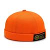 Høj Kvalitet Ensfarvet Skyggeløs Kasket Vintage Afslappet Skullcap Punk Hip Hop Hat Forår Sommer