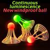1 PC Glow-In-The-Dark Windproof Badminton Shuttlecock Ball Wind Resistance Training Accessoires Night Outdoor Sport Supplies