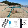Seaside Portable Camping Canopy Tent Sunshade for Outdoor Beach and Fishing