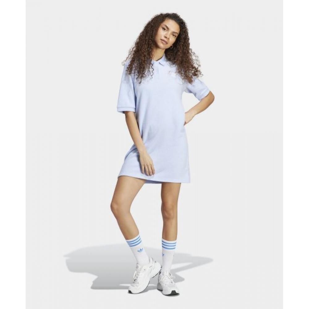 

Платье-поло adidas Небесно-голубое IP3753