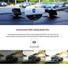 Front Windshield Car Camera No Wiring Required Night Mode 140° Wide View Loop Recording Built In G Sensor For Accident Protection