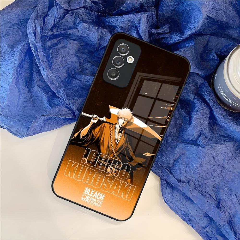 Bleach Kurosaki Ichigo Phone Case for Samsung Galaxy S26 S25 S24 S30 S21 S23 S20 S22 Fe Pro Edge Ultra Plus glass Cover