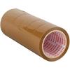 Ruban adhésif Eclet pour emballage carton Haute résistance (Marron, 2 Pouces/48 Mm X 65 M) - Lot De 6