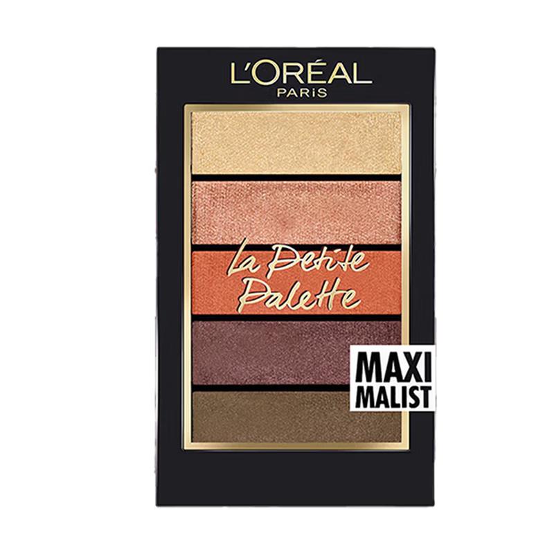 

L Oréal Color Riche Golden Orange 5-Color Pocket Eyeshadow Palette