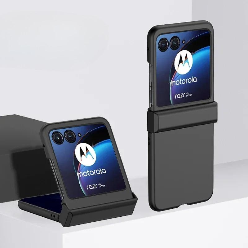 Harte Hülle mit Hautgefühl für Motorola Razr 60 Pro 50 40 Ultra Razr + 2024 2025 Vollschutz Scharnier Bonbonfarbe Mattes Rückcover