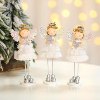 Cute Angel Girl Doll Christmas Decorations Creative Ornaments Festival Pendant Christmas Accessories Hanging Ornaments Gifts