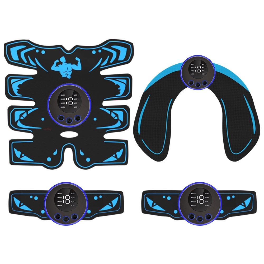 

Full Body EMS Muscle Stimulator USB Rechargeable Trainer For Fitness And Body Shaping With Abdominal Pad